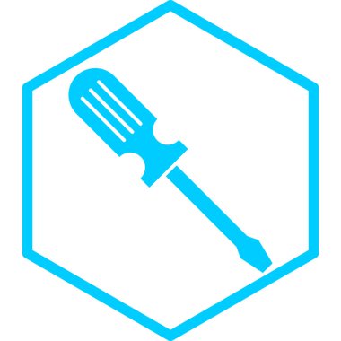 İngiliz anahtarı. Web simgesi basit illüstrasyon