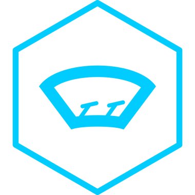 Bir harfin vektör illüstrasyonu