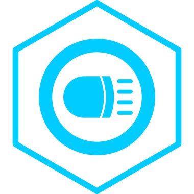 b harfinin vektör çizimi