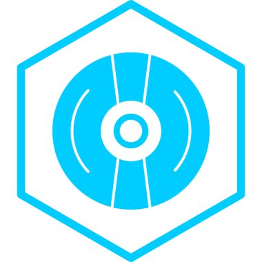 cd simgesinin vektör illüstrasyonu