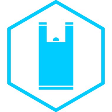 çanta simgesi, vektör illüstrasyonu basit tasarım 