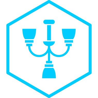 Lamba simgesinin vektör illüstrasyonu