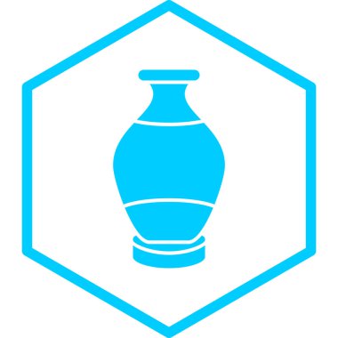 Sürahi simge vektör çizim