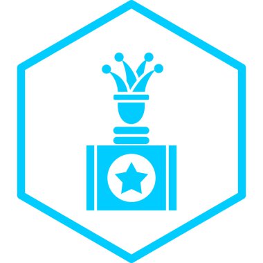 Ödül. Web simgesi basit illüstrasyon