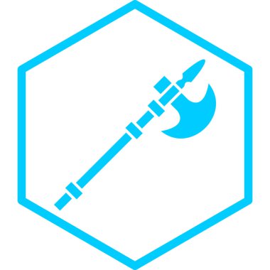 Balta. Web simgesi basit illüstrasyon