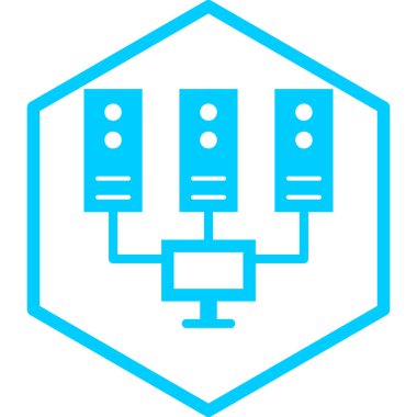 ağ paylaşım simgesi çizimi