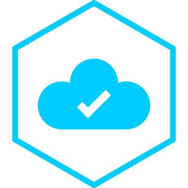 Bulut indirme. Web simgesi