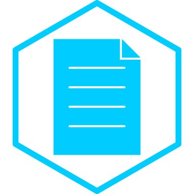 dosya belgesi. Basit resimleme