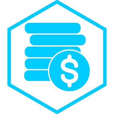 Dolar nakiti. Web simgesi