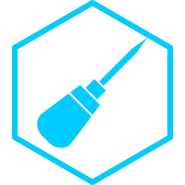 Modern otomatik simgenin vektör illüstrasyonu