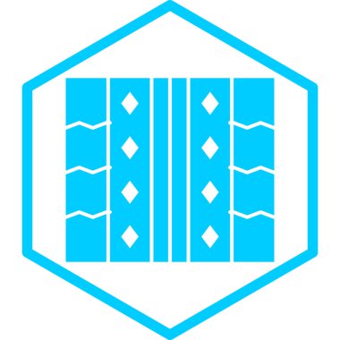 Modern b 'nin vektör illüstrasyonu eksik simgesi