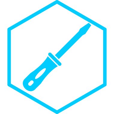 İngiliz anahtarı. Web simgesi basit illüstrasyon