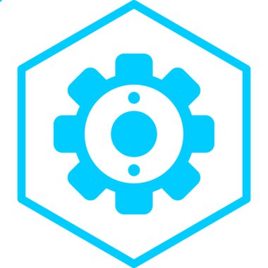 Teçhizat Web simgesi basit illüstrasyon