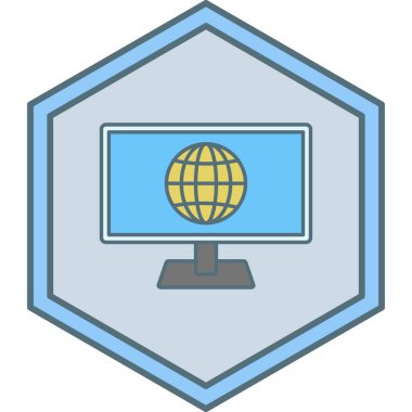 seo modern simgesinin vektör illüstrasyonu