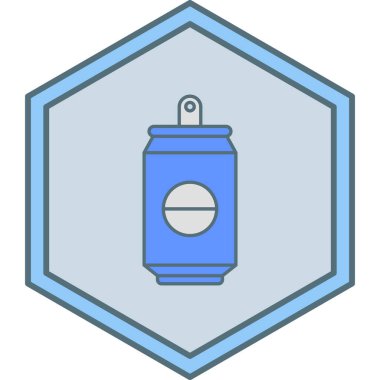 yiyecek modern ikon vektör illüstrasyonu