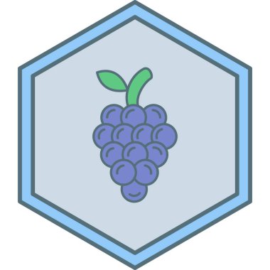 yiyecek modern ikon vektör illüstrasyonu