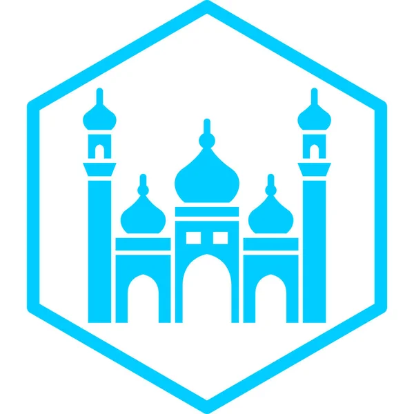 Τέμενος Εικονίδιο Διανυσματική Απεικόνιση — Διανυσματικό Αρχείο