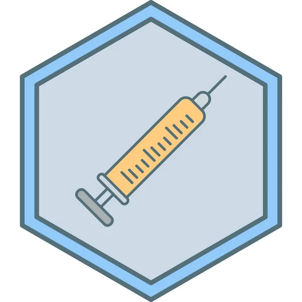 Syringe Icon Vector Illustration — Stock Vector