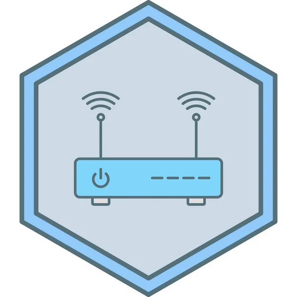 Router Icon Vector Illustration — Stock Vector