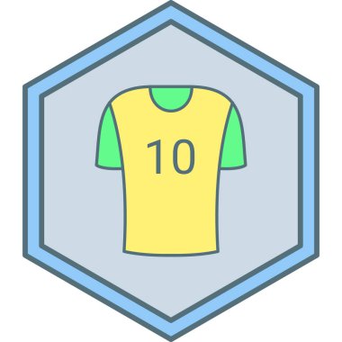 t-shirt vektör simgesi