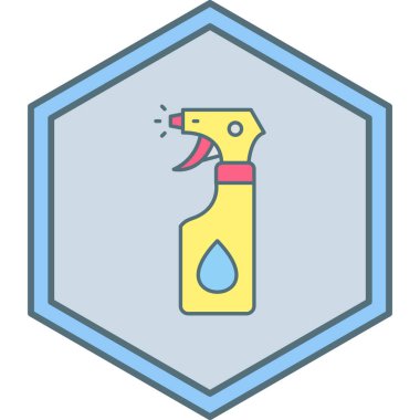 Bir gaz simgesinin vektör illüstrasyonu