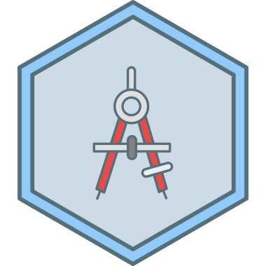 Pusula simgesi vektör resimlemesi