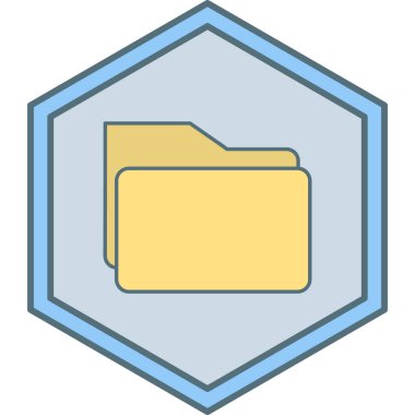 Dosya. Web simgesi basit illüstrasyon