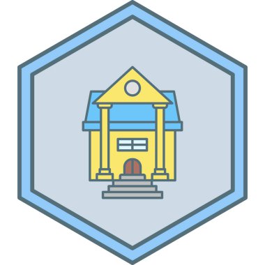 Eğitim simgesinin vektör illüstrasyonu