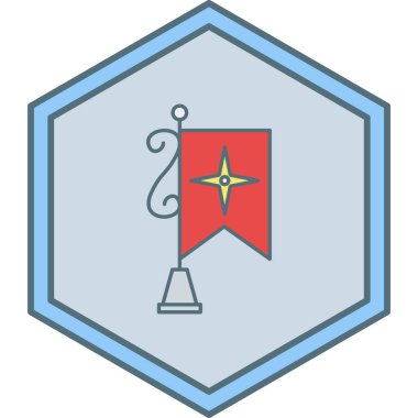 Basit ve modern simgenin vektör illüstrasyonu