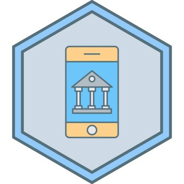 Mobil bankacılık. Web simgesi