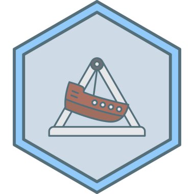 Basit ve modern simgenin vektör illüstrasyonu