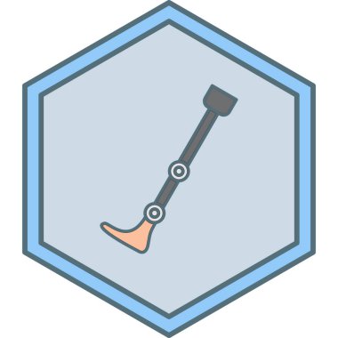 Modern simgenin vektör illüstrasyonu