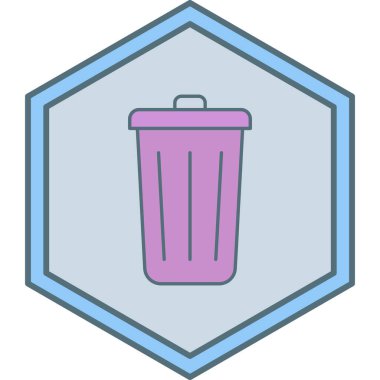 Çöp kutusu. Basit tasarım