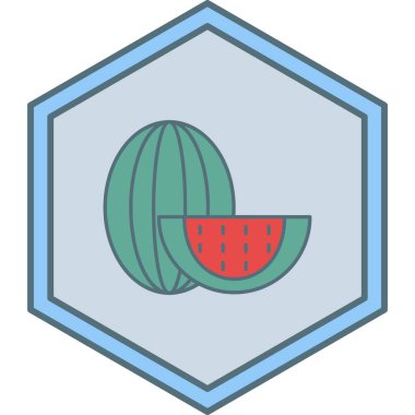 Yemek. Web simgesi basit illüstrasyon