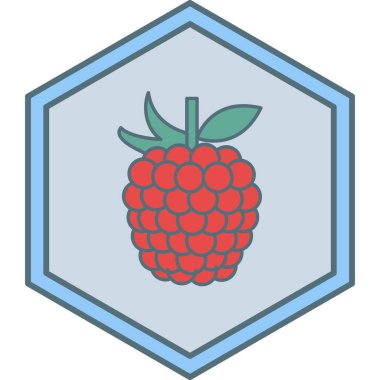 Bir besin simgesinin vektör illüstrasyonu