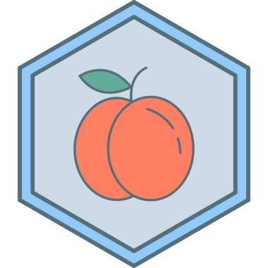 Yemek. Web simgesi basit illüstrasyon