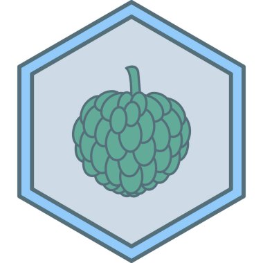 Yemek. Web simgesi basit illüstrasyon