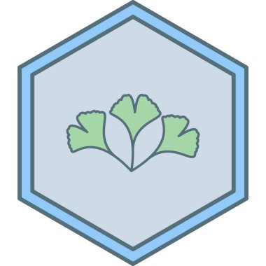 Basit bir simgenin vektör illüstrasyonu