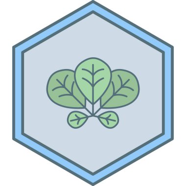 Modern simgenin vektör illüstrasyonu