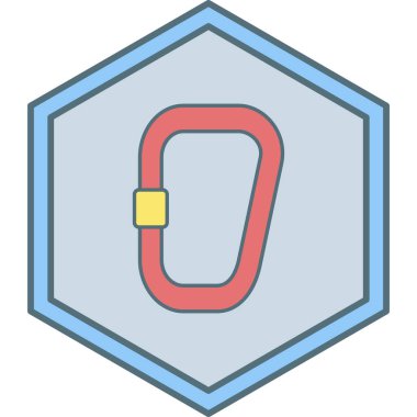 Modern simgenin vektör illüstrasyonu