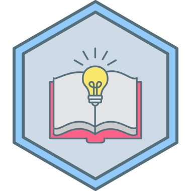 kitap simgesi vektör illüstrasyonu