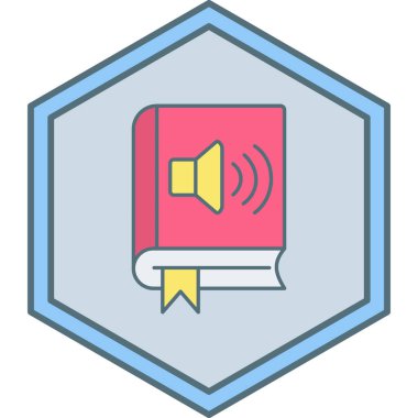 kitap simgesi vektör illüstrasyonu