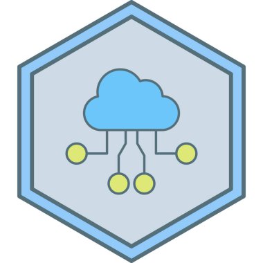 Bulut hesaplama. Web simgesi