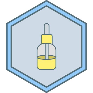 Parfüm. Web simgesi basit illüstrasyon