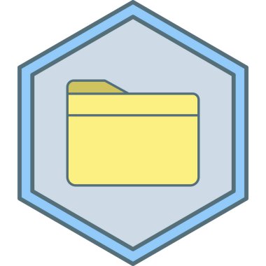 Dosya. Web simgesi basit illüstrasyon