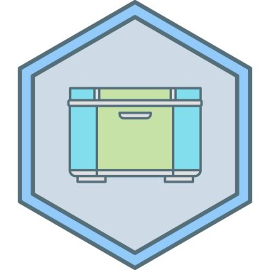 Modern b 'nin vektör illüstrasyonu eksik simgesi