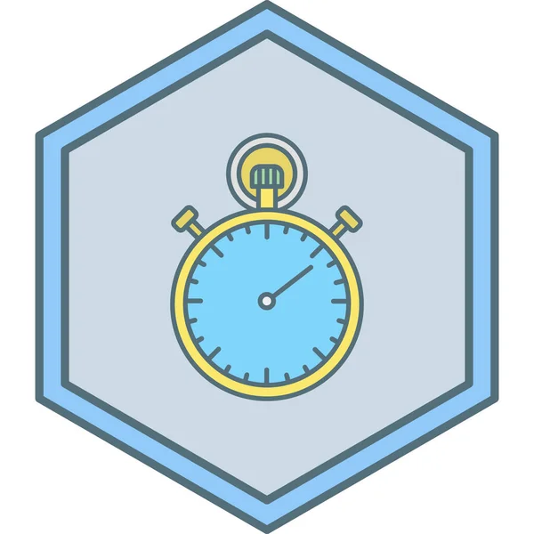 Icono Del Cronómetro Ilustración Vectorial — Archivo Imágenes Vectoriales
