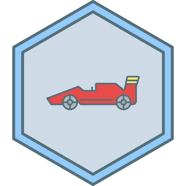 Icono Del Coche Ilustración Simple Iconos Vectores Camiones Policía Para — Archivo Imágenes Vectoriales