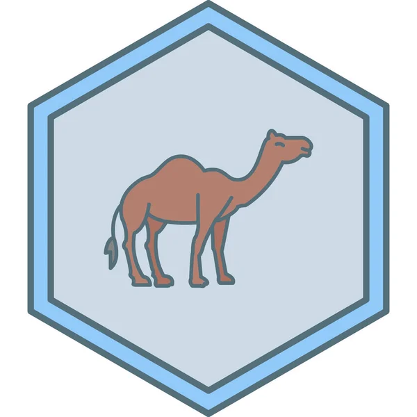 Vektor Illustration Eines Pferdesymbols — Stockvektor
