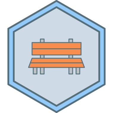 Yol simgesi, vektör illüstrasyonu